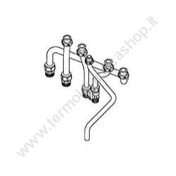 HSD KIT RACCORDI ADATTATORE SPAZIO ZERO - SPAZIO ZERO 4 - DIN