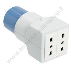 Vimar Riduzione Industriale/civile Con 2 Bivalenti 60309 Bianca