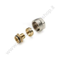 Adattatore Per Valvola Mono-bitubo Attacco Multistrato 18x16x2mm.
