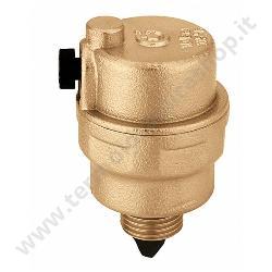 Caleffi Robocal Valvola Automatica Di Sfogo D'aria 3/8 Con Scarico Orizzontale