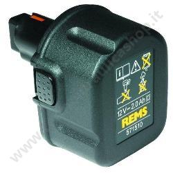 Rems Batteria Di Ricambio Li-ion 14,4v