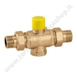 Caleffi Valvola Di Zona A Sfera A Tre Vie 1 1/4''