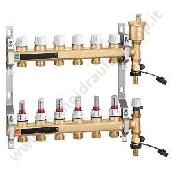 Caleffi Collettore Per Impianto A Pavimento 1' 10 Vie