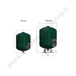 Vaso Espansione Polifunzionale Dp 35 Litri