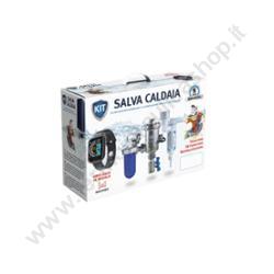 Kit Dosatore Di Polifosfati E Filtro Defangatore Ottone Per Caldaie