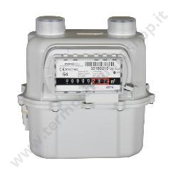 Contatore Gas Metano O G.p.l. Portata 6 Mc/h Completo Di Certificato