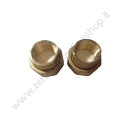 Coppia Bocchettoni Per Circolatore  1×1 1/2