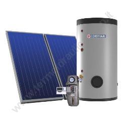 Pannello Solare Circolazione Forzata Ecobasic B2 - Tetto Piano - 200 Lt - 2,5 Mq