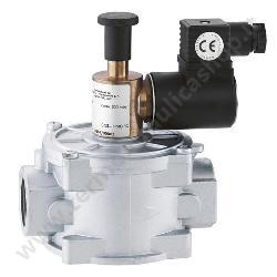 Elettrovalvola In Alluminio Per Gas Normalmente Chiusa Rm 1'1/4 220v Pressione Max 500 Mbar