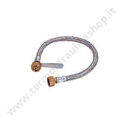 Flessibile Gas Cm.100 Con Attacchi Fxf 20x1/14 Sinistro