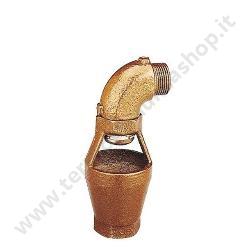 CALEFFI IMBUTO DI SCARICO CON CURVA ORIENTABILE 1 1/4''×1 1/4''