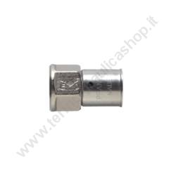Pr Raccordo Femmina A Pressare  1/2 × 20 × 2,50