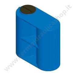 Serbatoio In Polietilene Parallelepipedo Litri 750