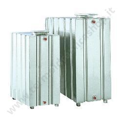 Serbatoio In Acciaio Inox Aisi 304 Parallelepipedo Litri 300