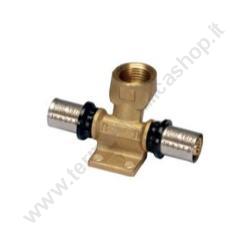 Effebi Raccordo A Tes Disassato D.16x1/2'x16