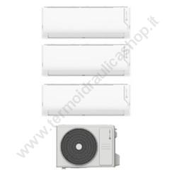 Climatizzatore Trialsplit Cristallo 2 9.000+9.000+9.000 Btu - Wifi