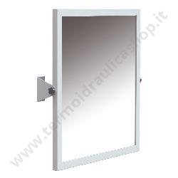 Specchio Basculante Bianco Per Bagni Disabili