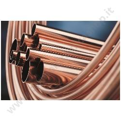 Tubo Rame Nudo In Rotolo Da 50 Metri Diametro 12×1