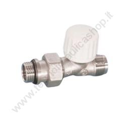 Valvola Dritta Termostatizzabile Attacco 1/2''