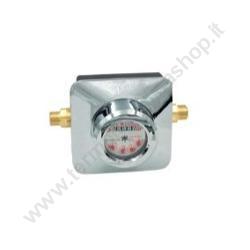 Contatore Acqua Fredda Incasso 1/2' Quadrante Asciutto Con Piastra