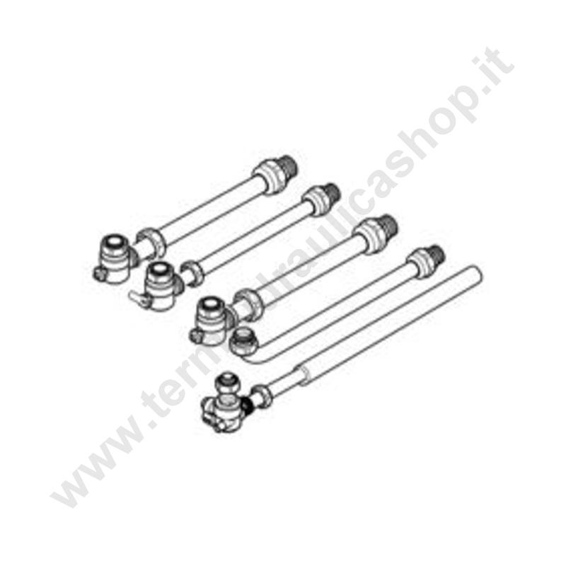 0020142538 - Hsd Kit Raccordi Per Master 4 Con Attacco Ricircolo
