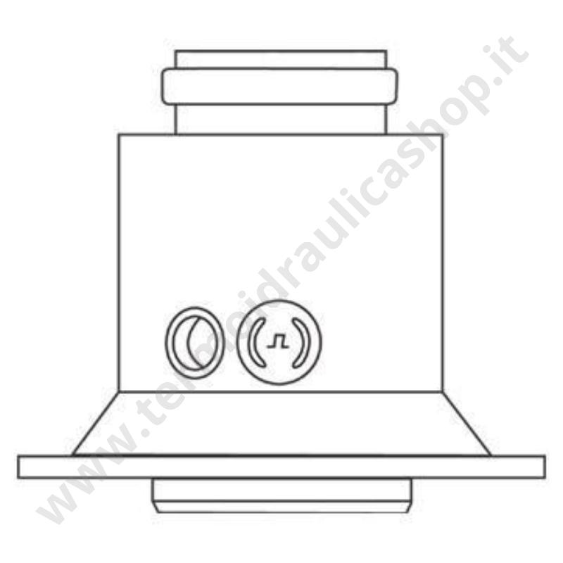 0020257015 - Hsd Kit Partenza Verticale Coassiale