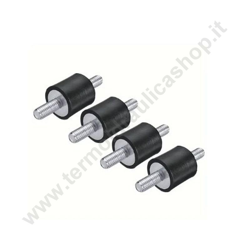 027394 - Kit 4 Pezzi Gommini Antivibranti Per Mensole