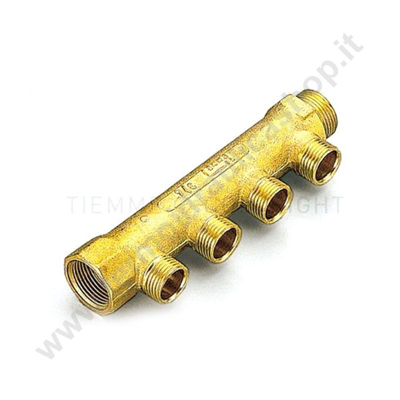 031SM0403 - Collettore Singolo  3/4 Con Tre Derivazioni 1/2