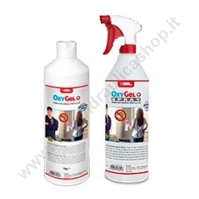 10703578 - Gel Detergente Igienizzante Oxygel 900 Ml. Con Spruzzino