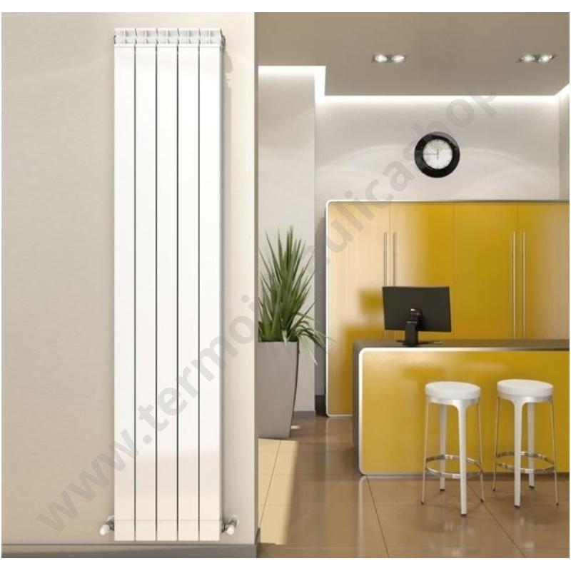 151293 - Fondital Radiatore Alluminio Bianco Garda Dual 80 Altezza 2000