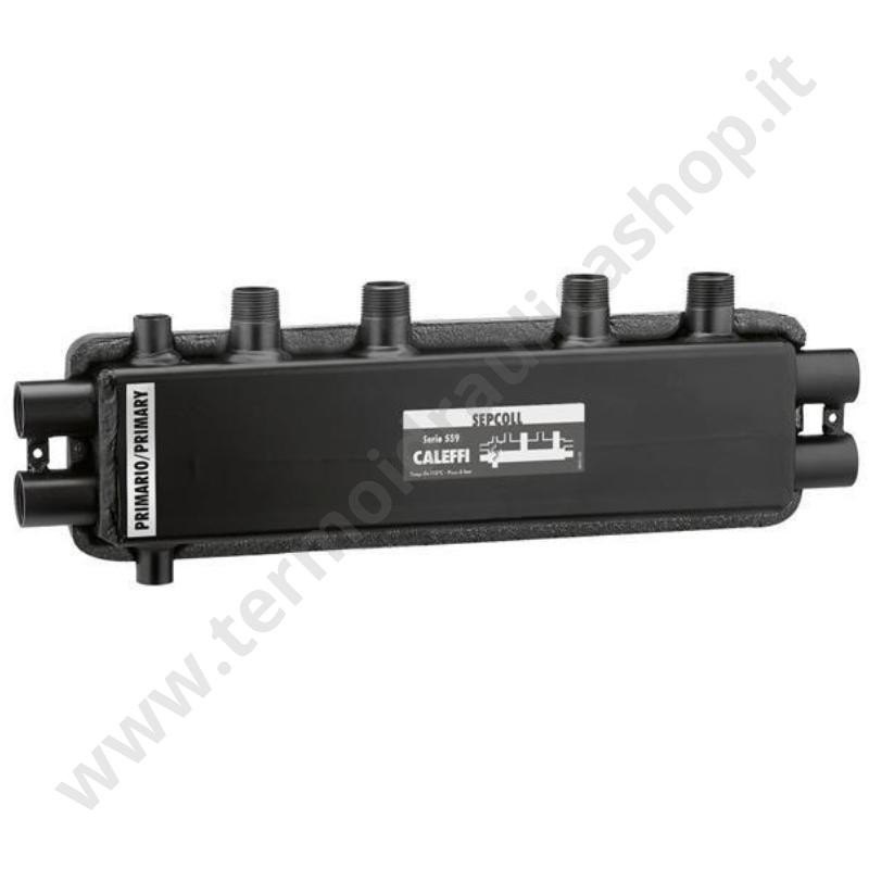 559021 - Caleffi Separatore Idraulico - Collettore Da Incasso