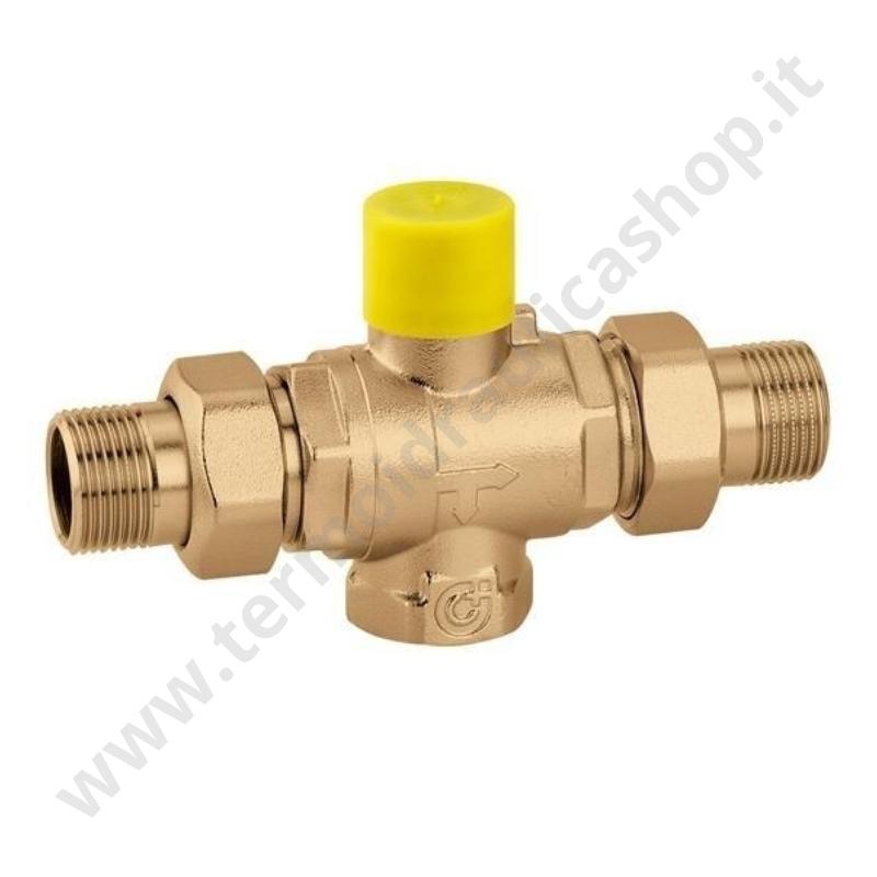 648060 - Caleffi Valvola Di Zona A Sfera A Tre Vie 1''