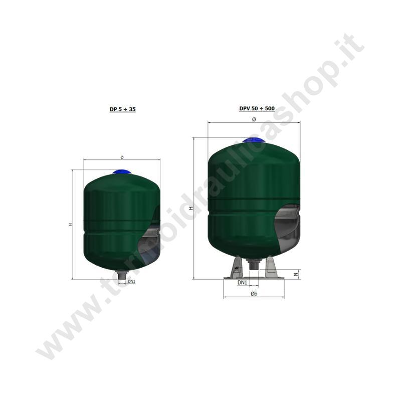 A2C2L43 - Vaso Espansione Polifunzionale Dpv 150 Litri