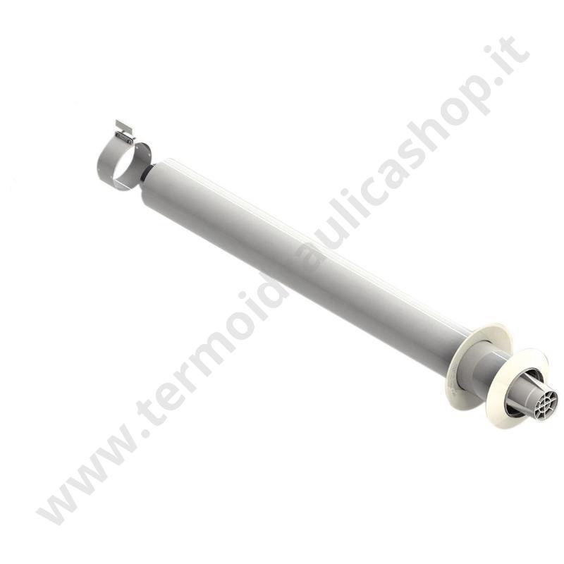 KITTERMINALE - Kit Terminale Scarico Fumi Coassiale In Pps A Condensazione 100×60
