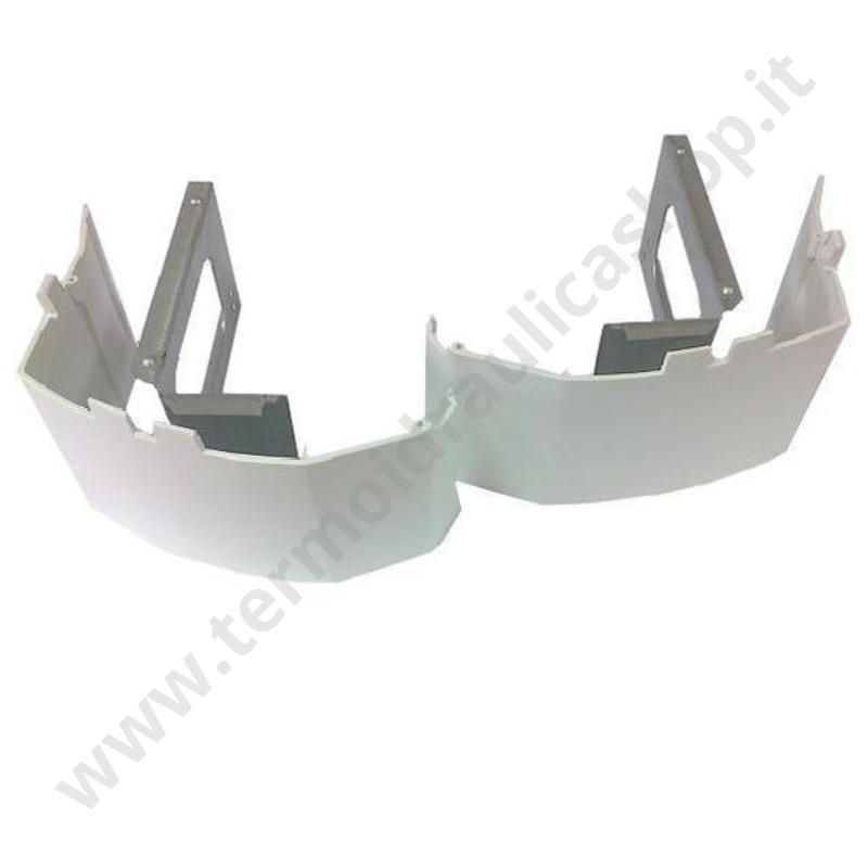 LC0157II - Piedini Per Copertura Tubi Per Ventilconvettore Innova Con Mobile Colore Bianco