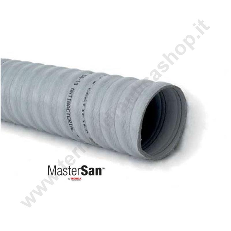 SA10ESP127 - Tubo Flessibile Sanificato D. 127 Per Clima E Vmc - Rotolo Da 10 Metri