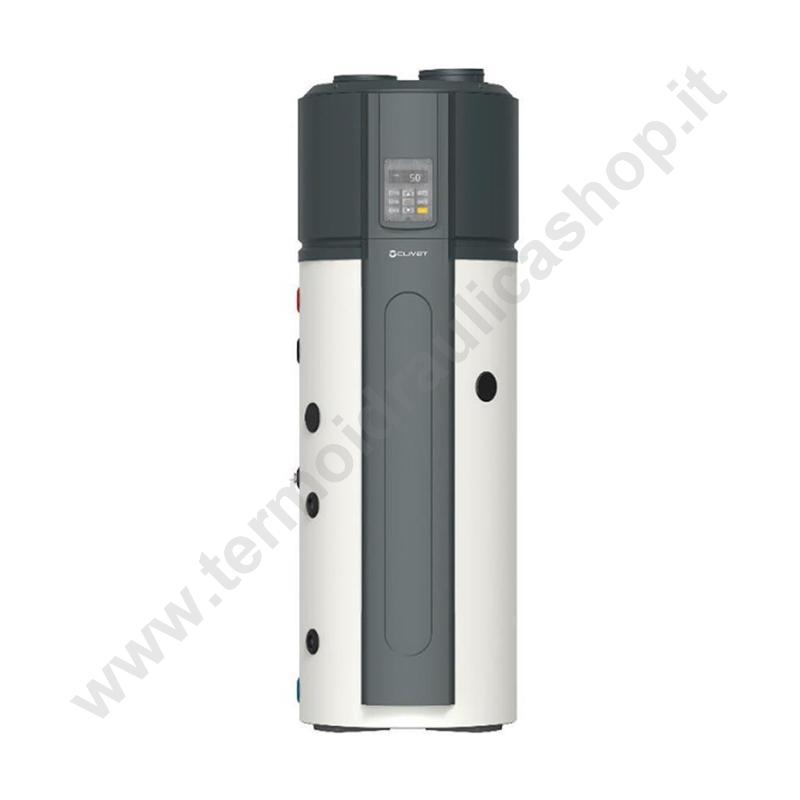SWAN2300S - Clivet Scaldacqua A Pompa Di Calore Aqua Plus Swan-2 300s Con Serpentina Solare