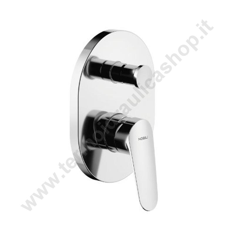 BS101100CR - Miscelatore Cromato Incasso Per Doccia Con Deviatore