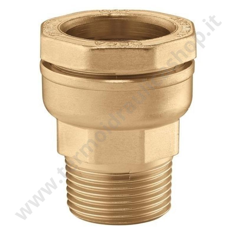 862863 - Caleffi Raccordo Maschio Ridotto In Ottone 63×1  1/2''