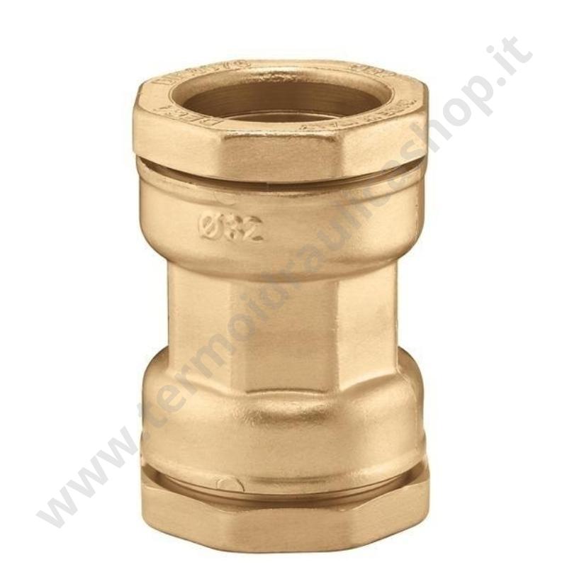 863063 - Caleffi Raccordo A Manicotto In Ottone 63×63