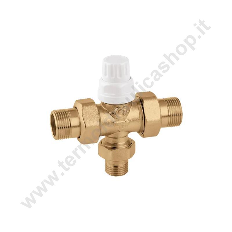 677050 - Caleffi Valvola Zona 3 Vie 3/4 A Pistone