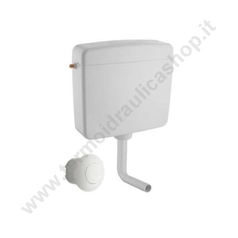 411791 - Cassetta Scarico A Zaino Topazio Con Pulsante Pneumatico