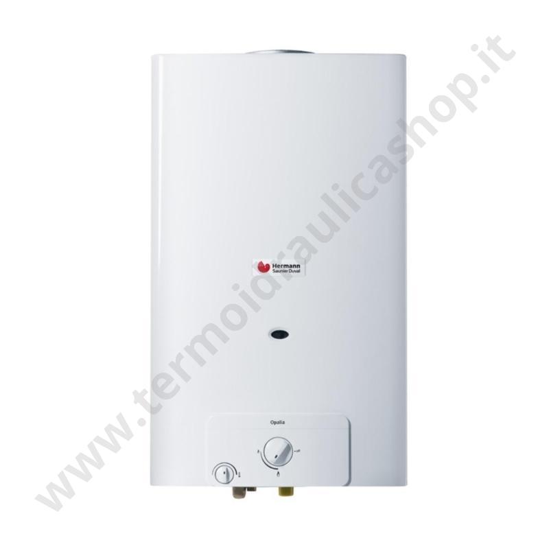 0010023834 - Hermann Saunier Duval Scaldabagno Opalia C14 Low Nox Metano