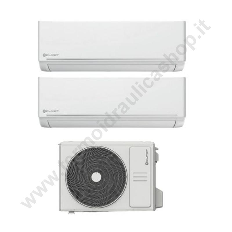 CLIDUAL0909 - Climatizzatore Dualsplit Ezcool 9.000+9.000 Btu - Wifi