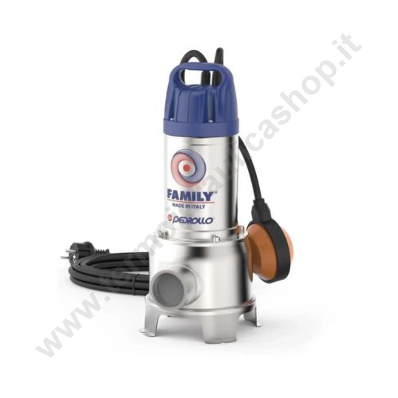 FAMILY - Pompa Family Sommergibile Hp. 0.70 220v - Inox