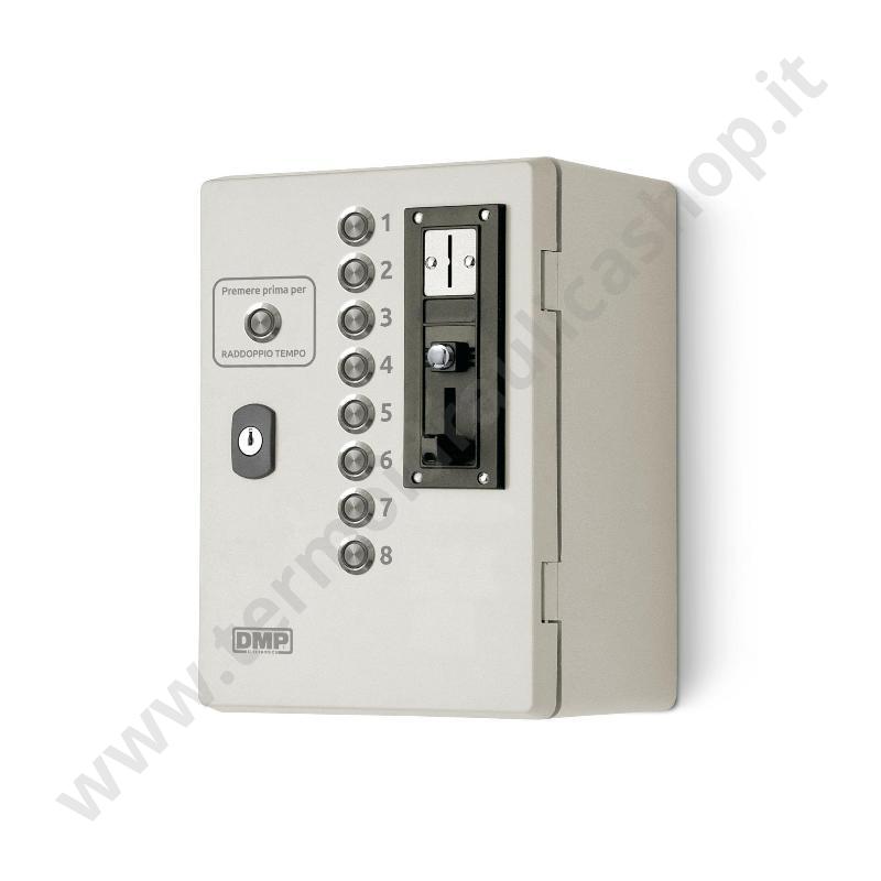 27704 - Dmp Gettoniera Per 4 Docce Completa Di Elettrovalvole 230v/11v