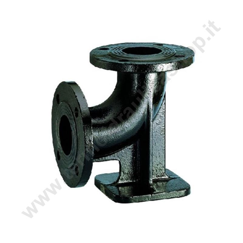 053140 - Gomito A Piede Flangiato Per Idrante Dn 80