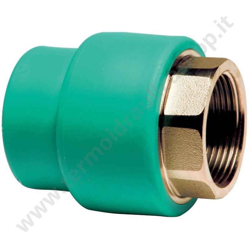 382047 - Green Giunto Filettato Femmina In Ppr  1'1/4×40