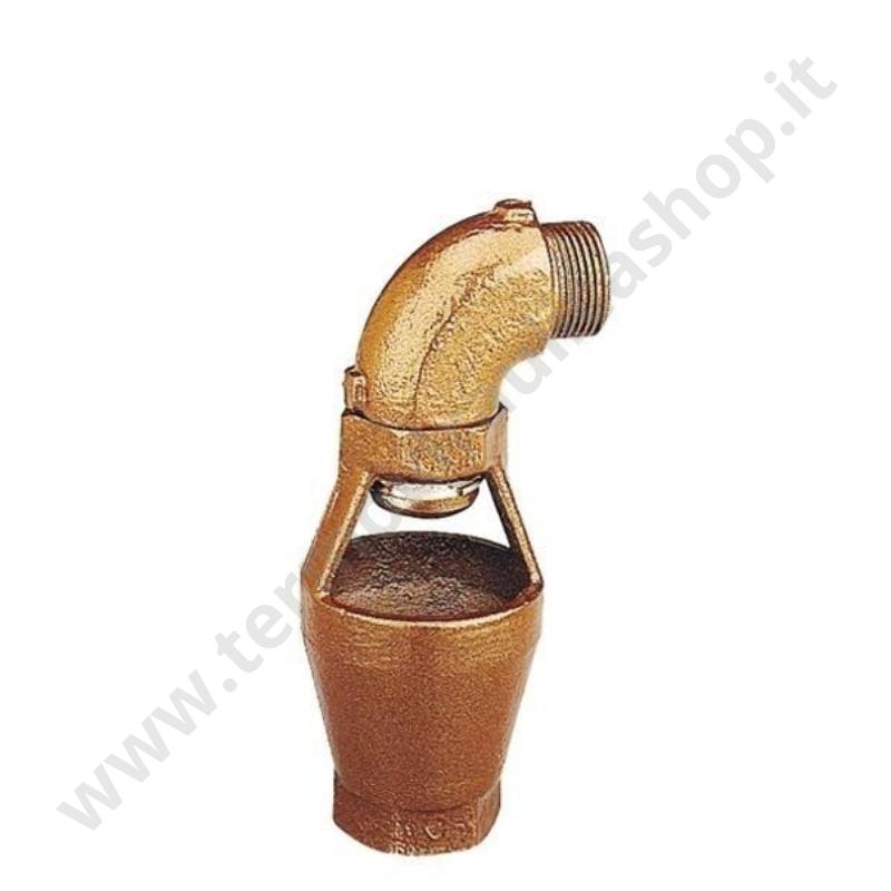 552170 - Caleffi Imbuto Di Scarico Con Curva Orientabile 1 1/4''×1 1/4''