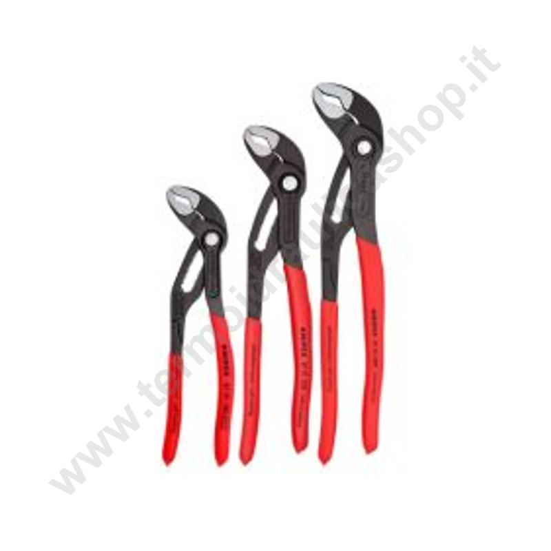 0992 - Knipex Set 3 Pinze Modello Cobra